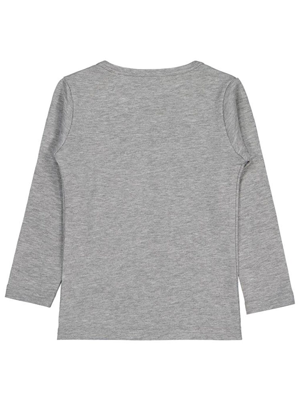 Gri Erkek Çocuk Termal 3-7 Yaş Sweatshirt-1