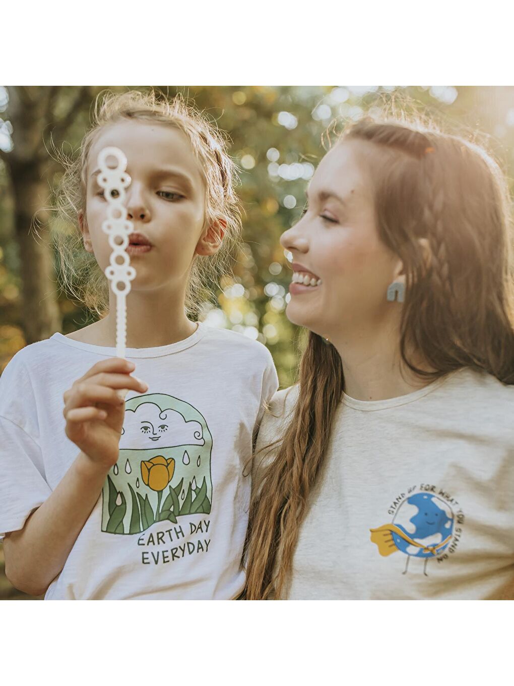 Gri " Stand Up" Baskılı Tshirt-3