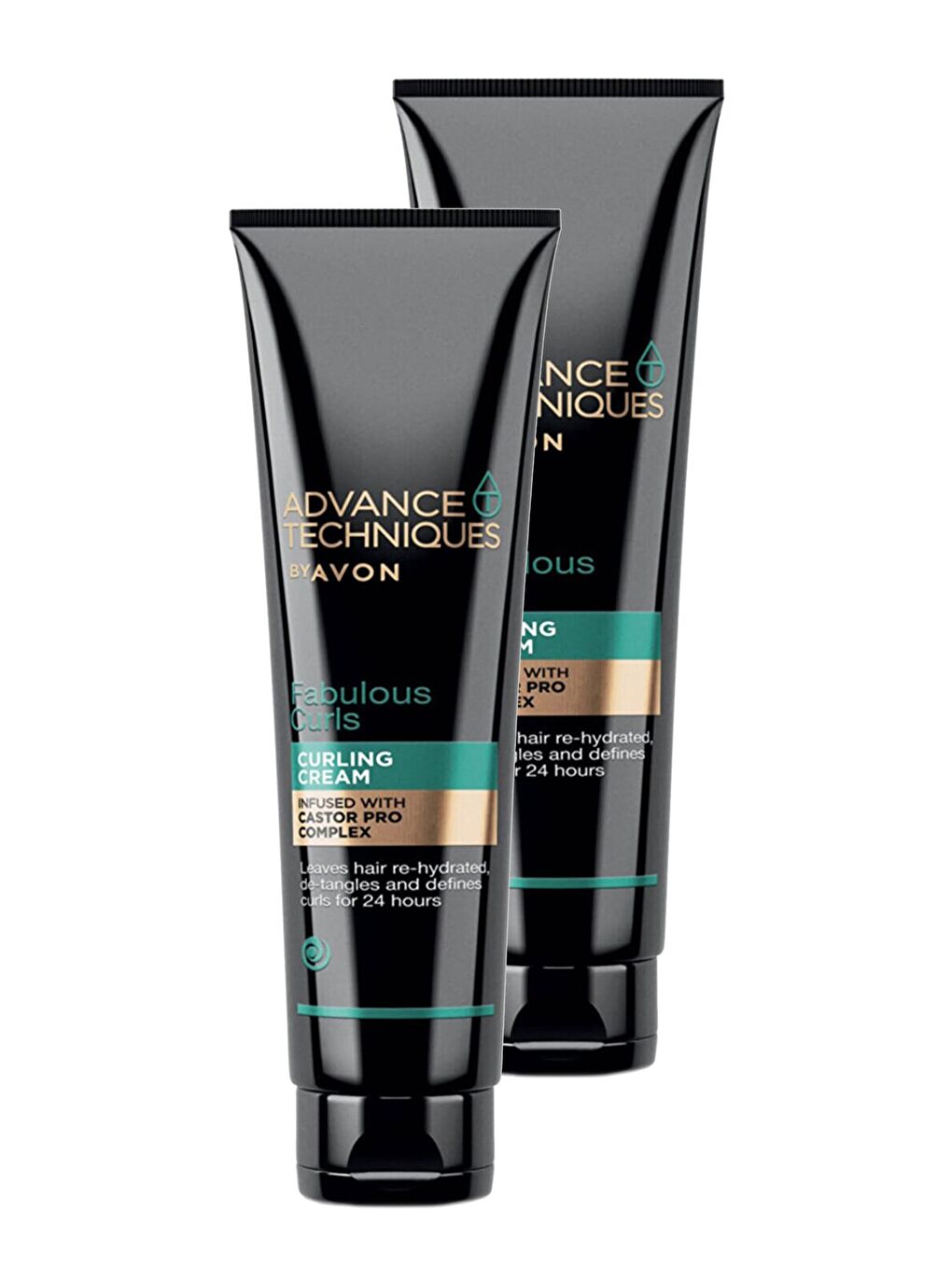 AVON Renksiz Advance Techniques Bukle Şekillendirici Durulanmayan Saç Bakım Kremi 150 Ml. İkili Set