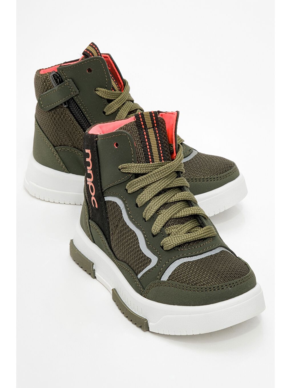 Erkek Çocuk Haki Suya Dayanıklı Anatomik Sneaker Günlük Bot-1