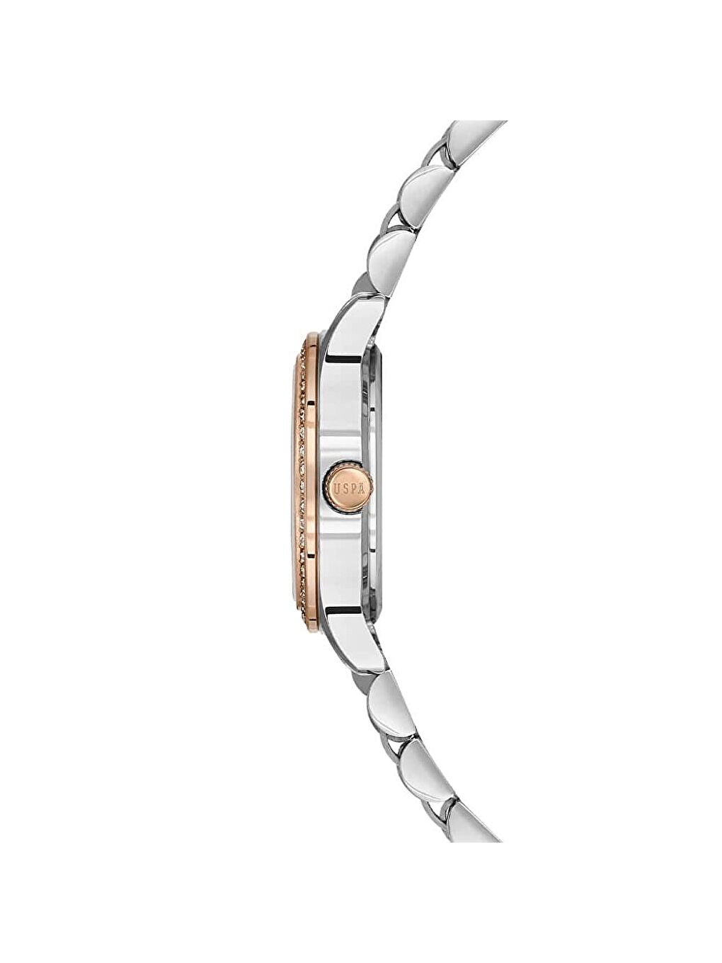 Gri USPA2115-07 Kadın Kol Saati-1