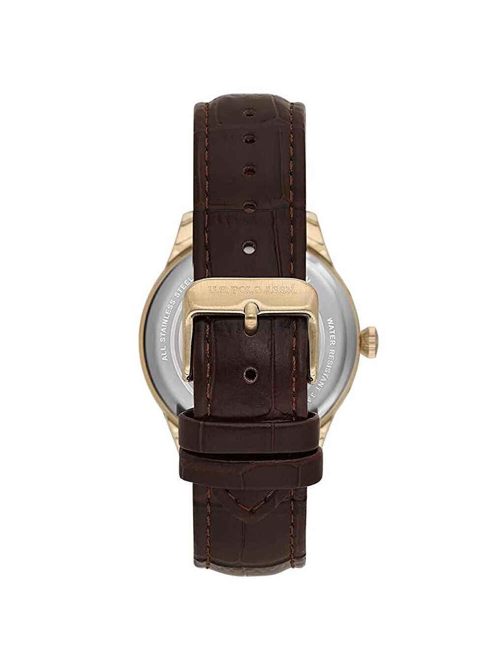 Kahverengi USPA1143-04 Erkek Kol Saati-2
