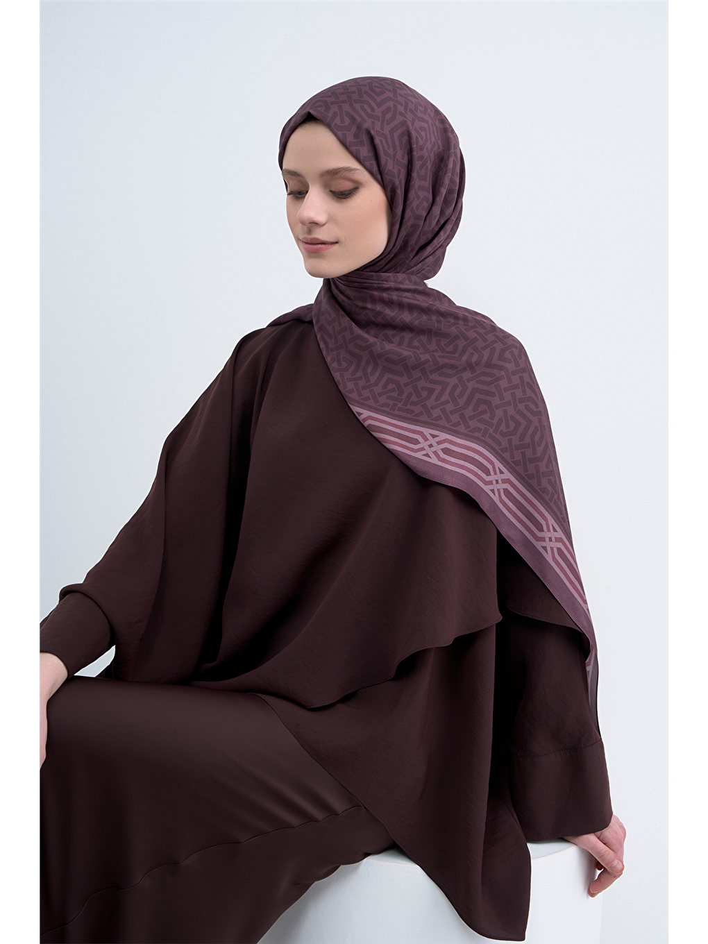Bordo Pure Şal 3112 04-1