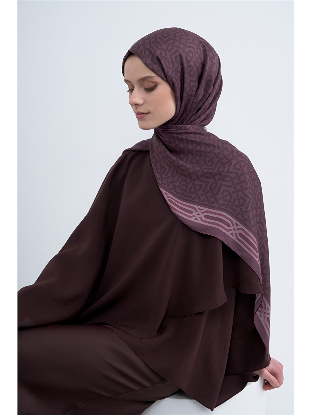Bordo Pure Şal 3112 04-2