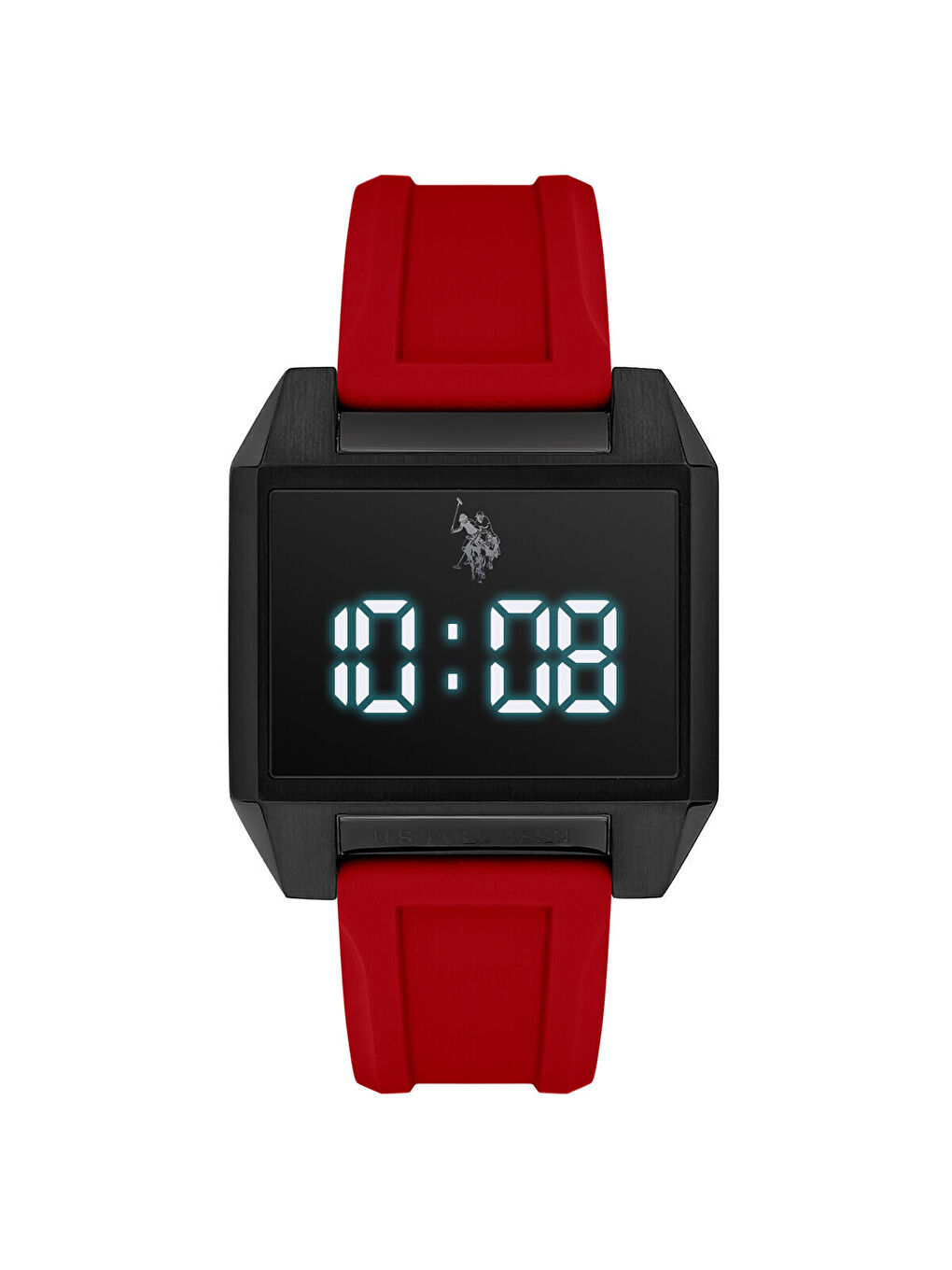 Kırmızı USPA1047-02 Erkek Kol Saati