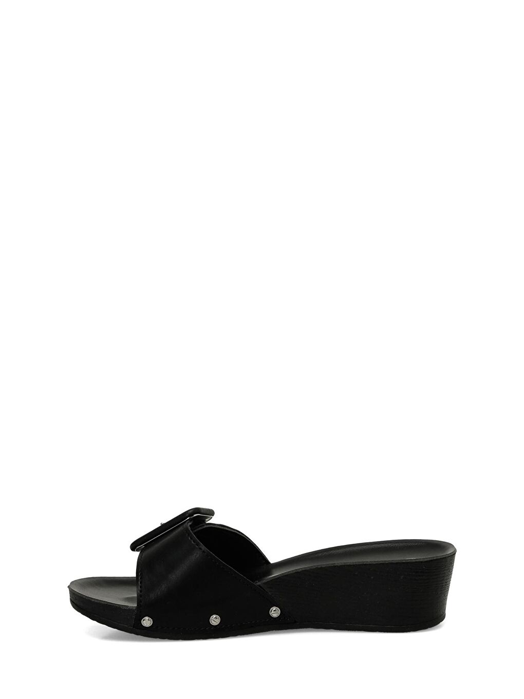 405064.Z4FX Siyah Kadın Dolgu Topuk Terlik-2