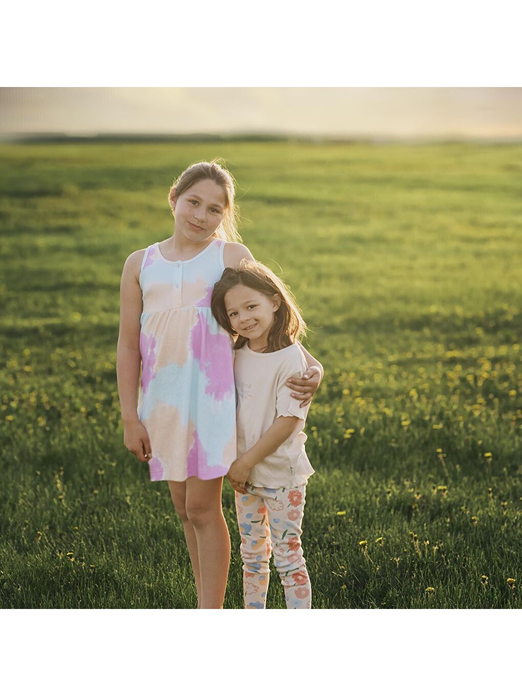 Pembe Renkli Batik Elbise-2