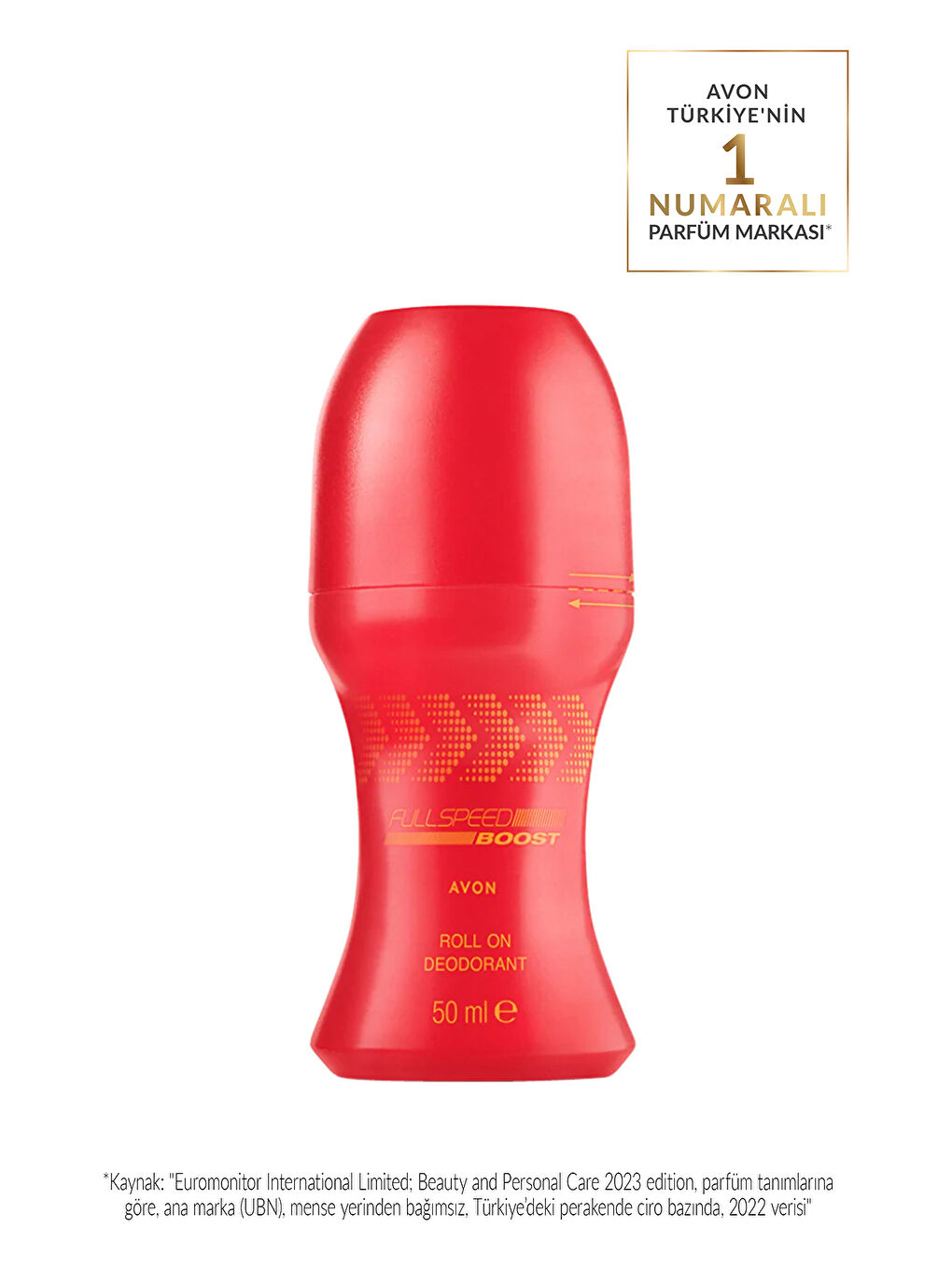 AVON Renksiz Full Speed Boost Erkek Rollon 50 Ml. - 1