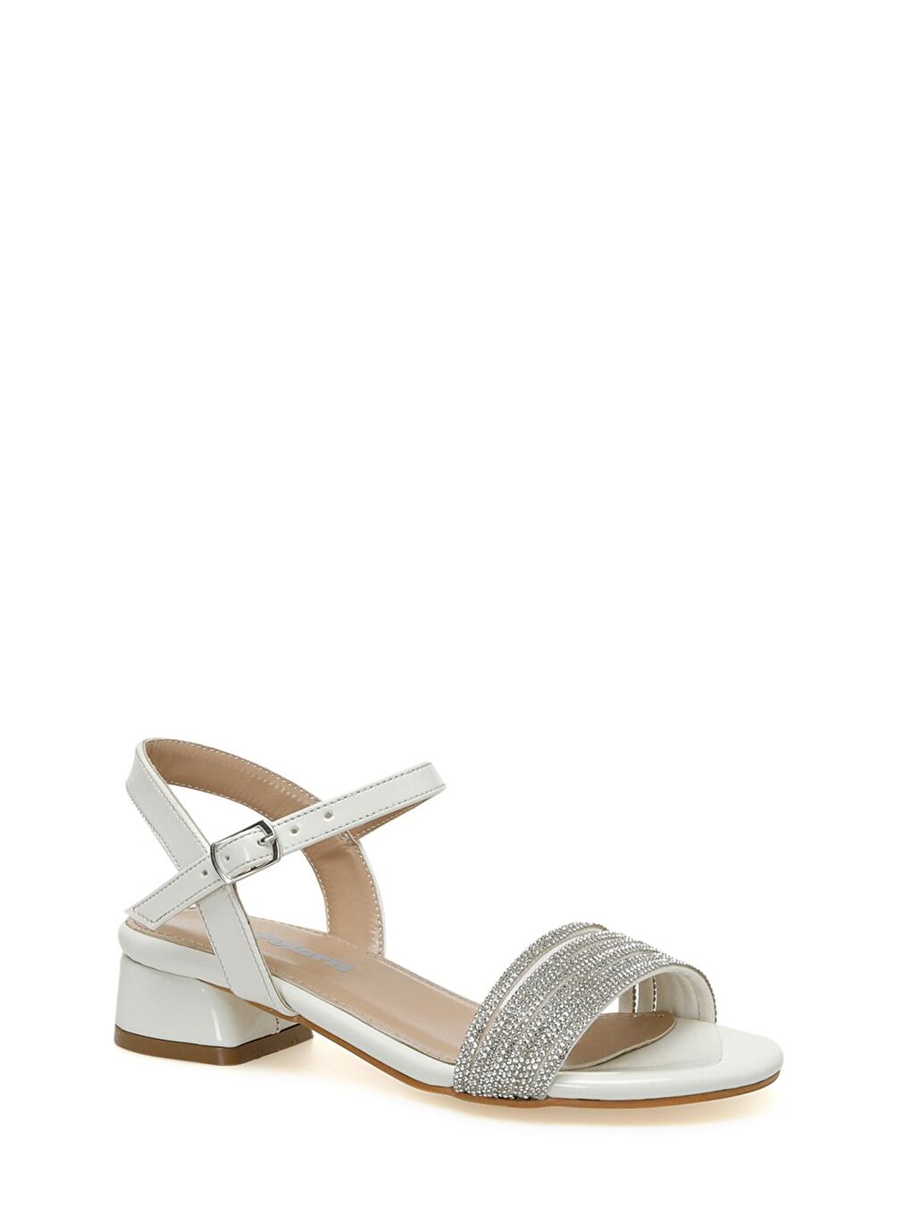 EMILI.F4FX Beyaz Kız Çocuk Sandalet-1