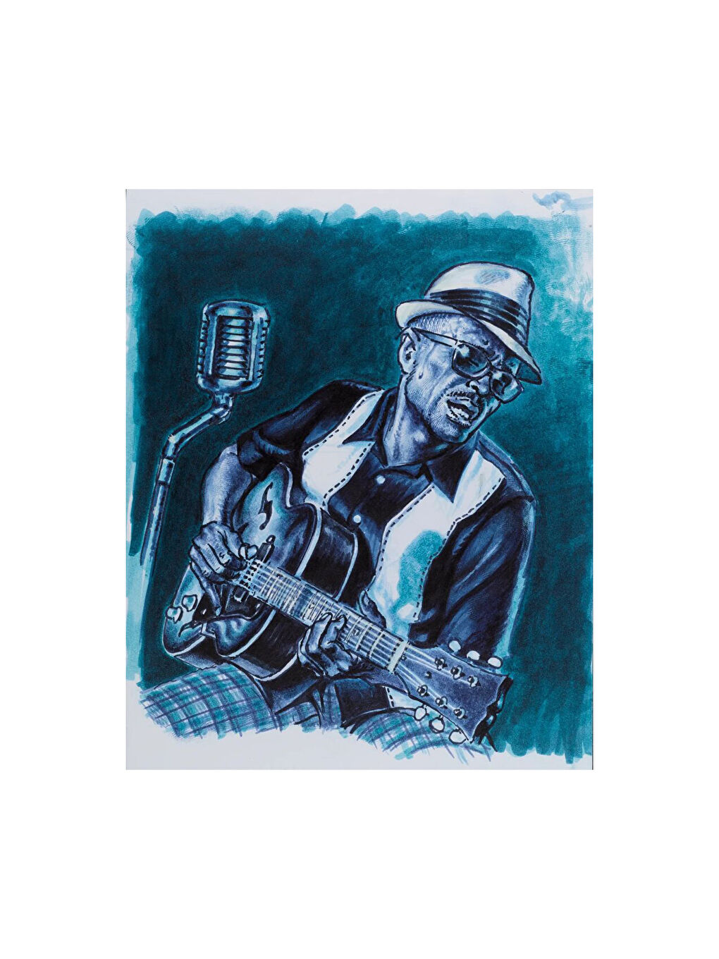 Pitt Artist Pen Fırça Uç 8'li Blue,Solmaya Dayanıklı Mürekkep,Yüksek Pigmentli-3