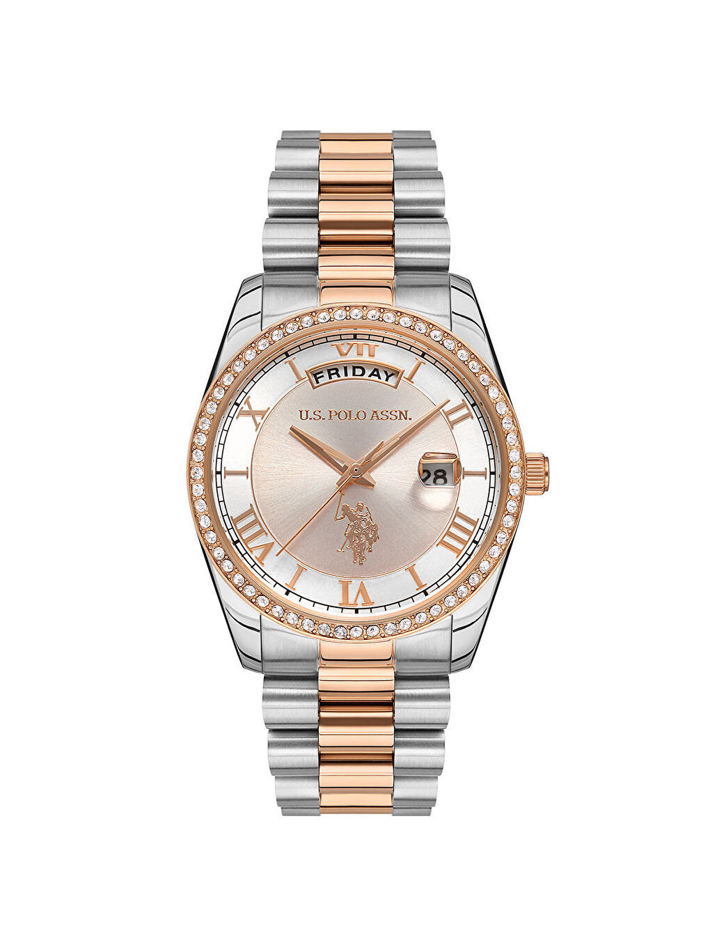 Gri USPA2054-06 Kadın Kol Saati