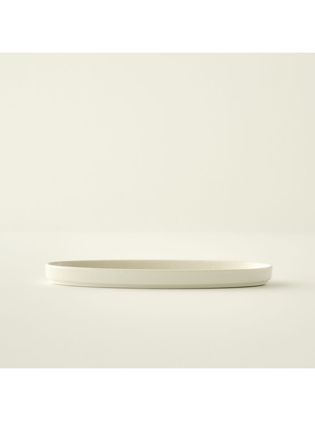 Ekru Bon Appetit Porselen Sunum Tabağı Krem (26 cm)-2