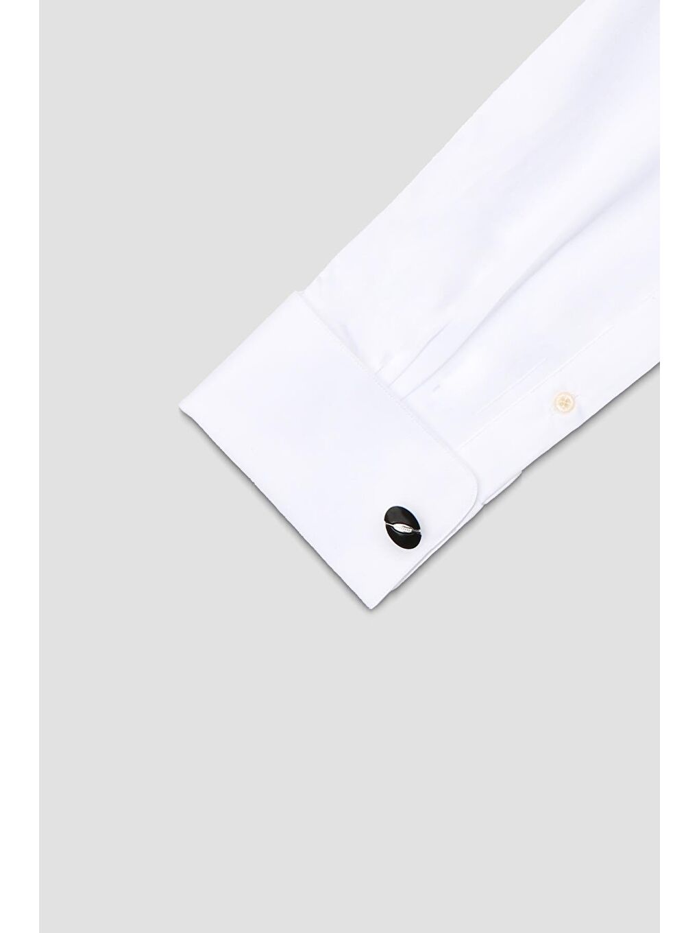 98515 Silver Siyah Erkek Kol Düğmesi-2