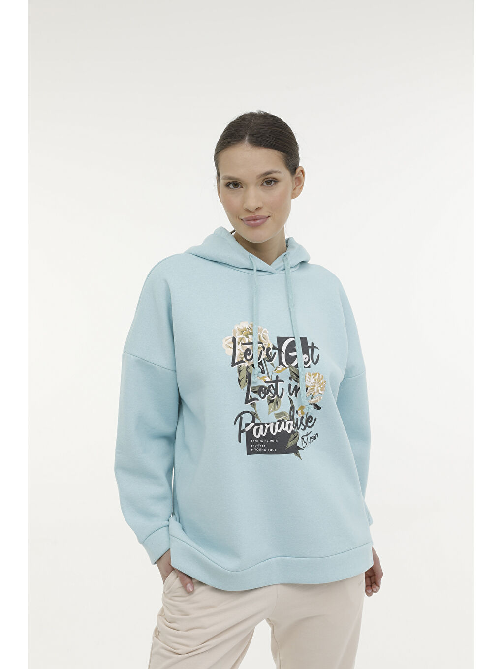 Kinetix Yeşil WL LAYLA 17GF83 3PR Yeşil Kadın Sweatshirt