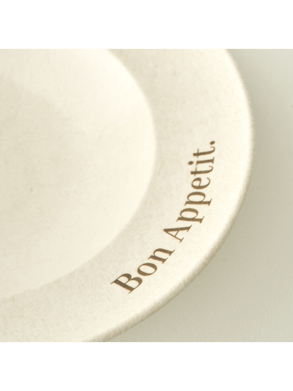 Ekru Bon Appetit Porselen Makarna Tabağı Krem (28 cm)-1