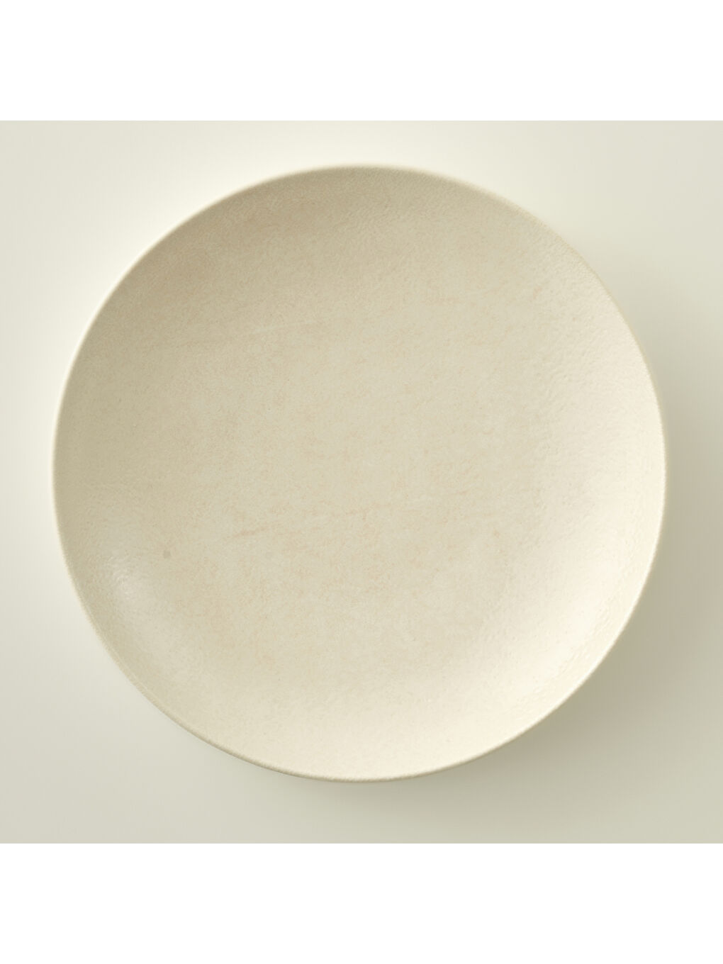 Ekru Merci porselen Salata Kasesi Krem (30 cm)-1