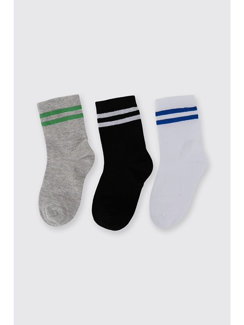 Karışık Erkek Çocuk 3'lü Soket Çorap
