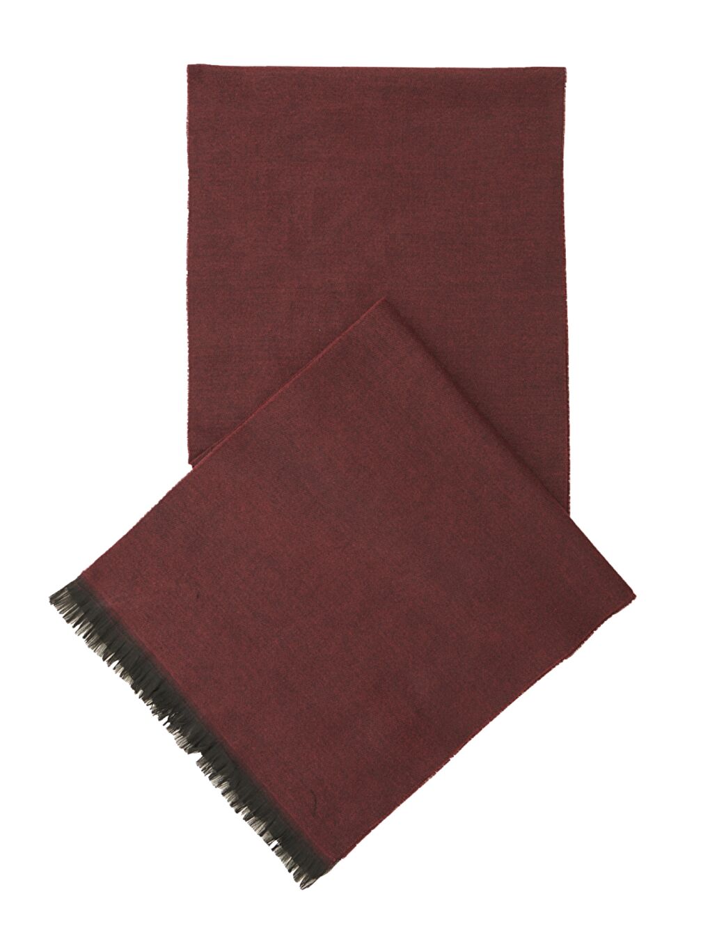 Erkek Bordo Bordo Örme Atkı