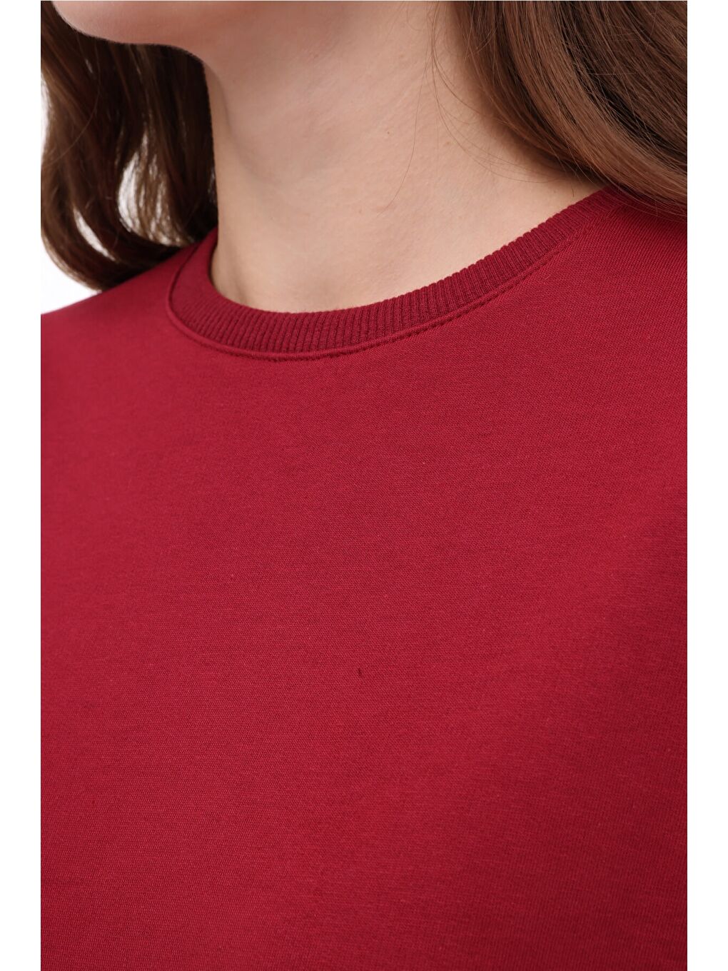 Kinetix WB C NECK-YD 16SN81 4PR Bordo Kadın Sweatshirt - 3