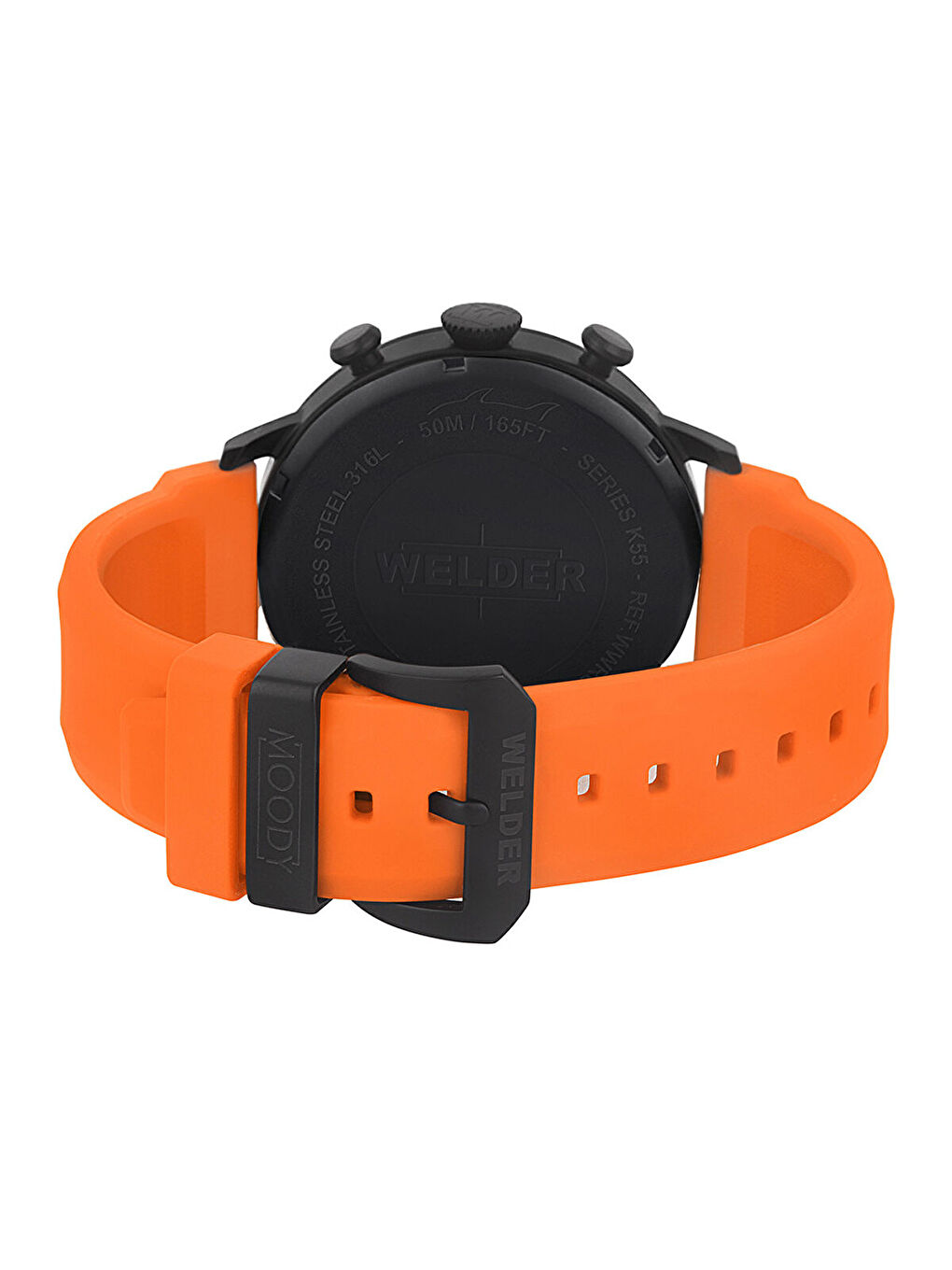 Turuncu WWRC1021 47 mm  Erkek Kol Saati-1