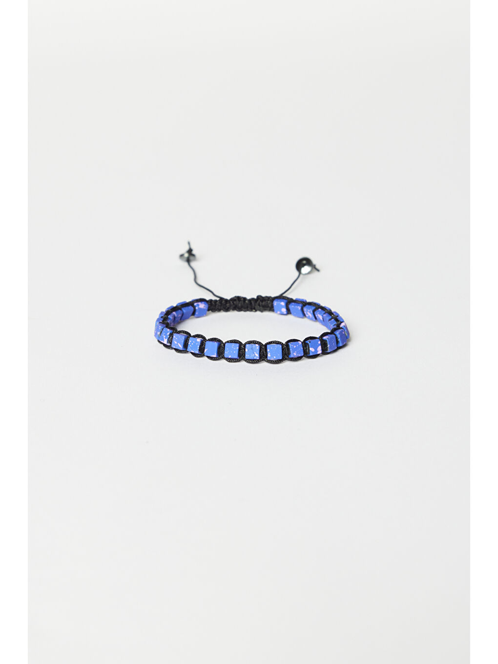 Erkek Lacivert Doğal Taş Boncuk Bileklik