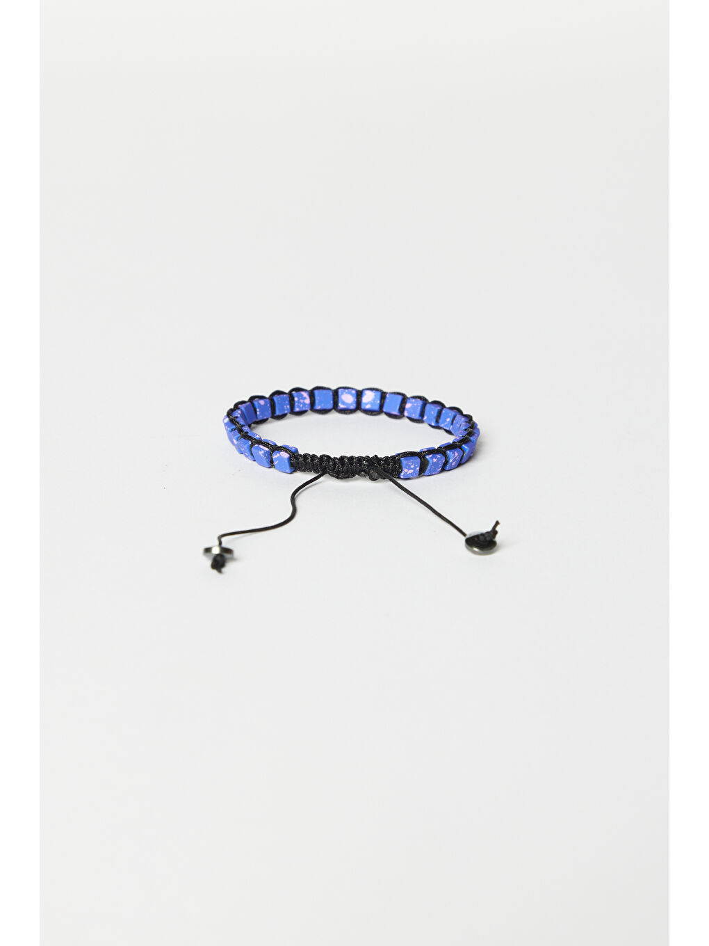 Erkek Lacivert Doğal Taş Boncuk Bileklik-1