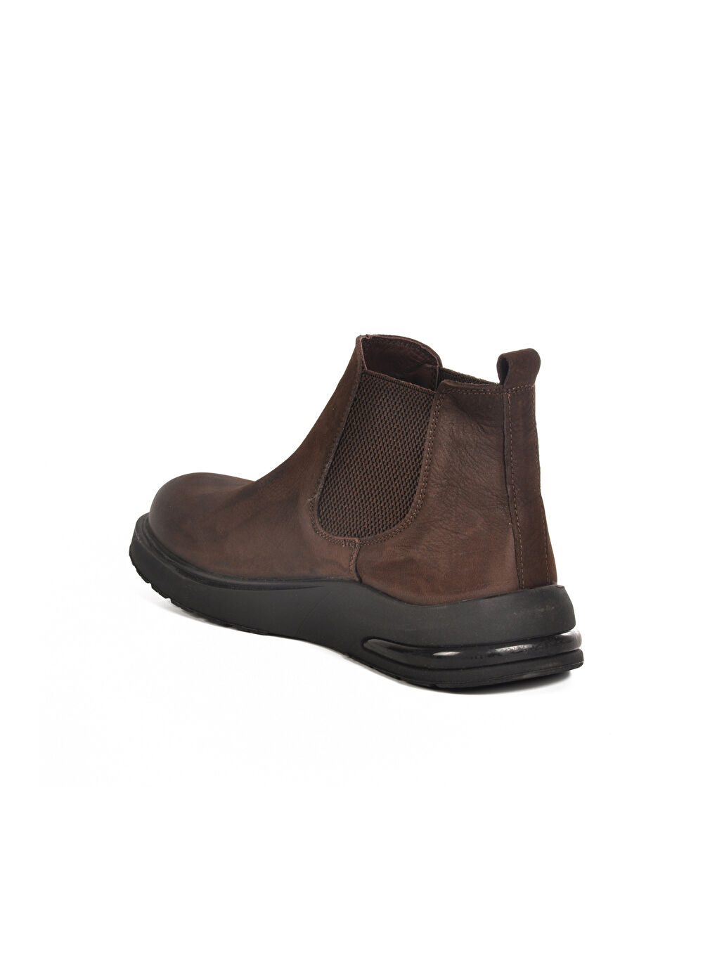 Kahverengi Kahve Nubuk Hakiki Deri Erkek Chelsea Bot 260042 M-3