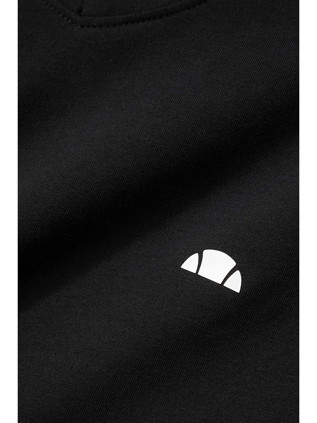 Siyah Pamuklu Regular Fit V Yaka T Shirt 6SM5049-BK-3