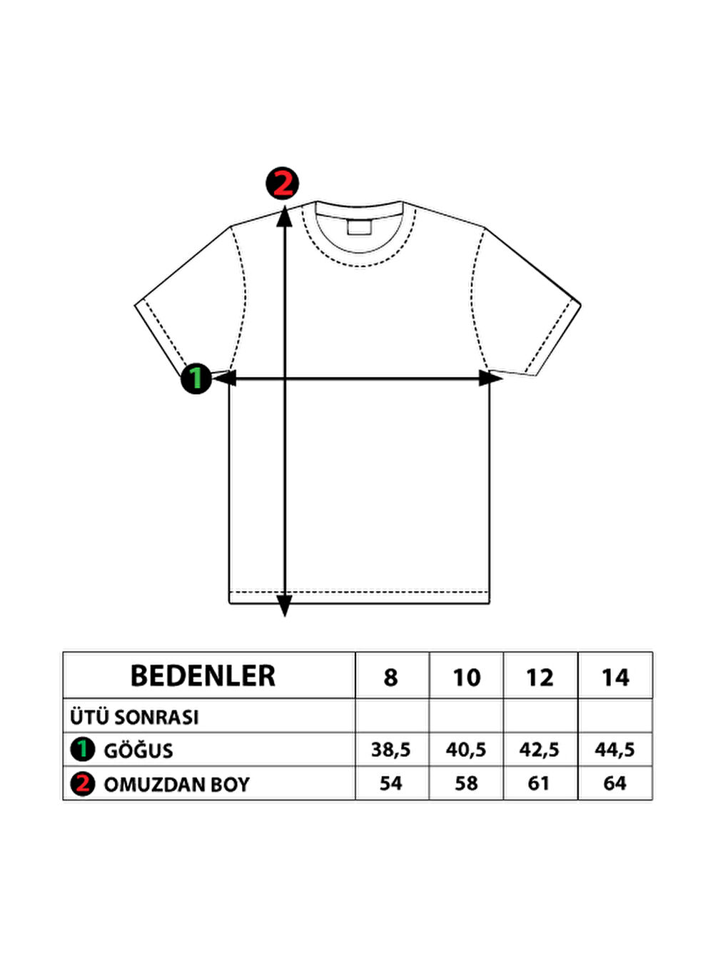 Lila Kız Çocuk California Baskılı Tişört-1