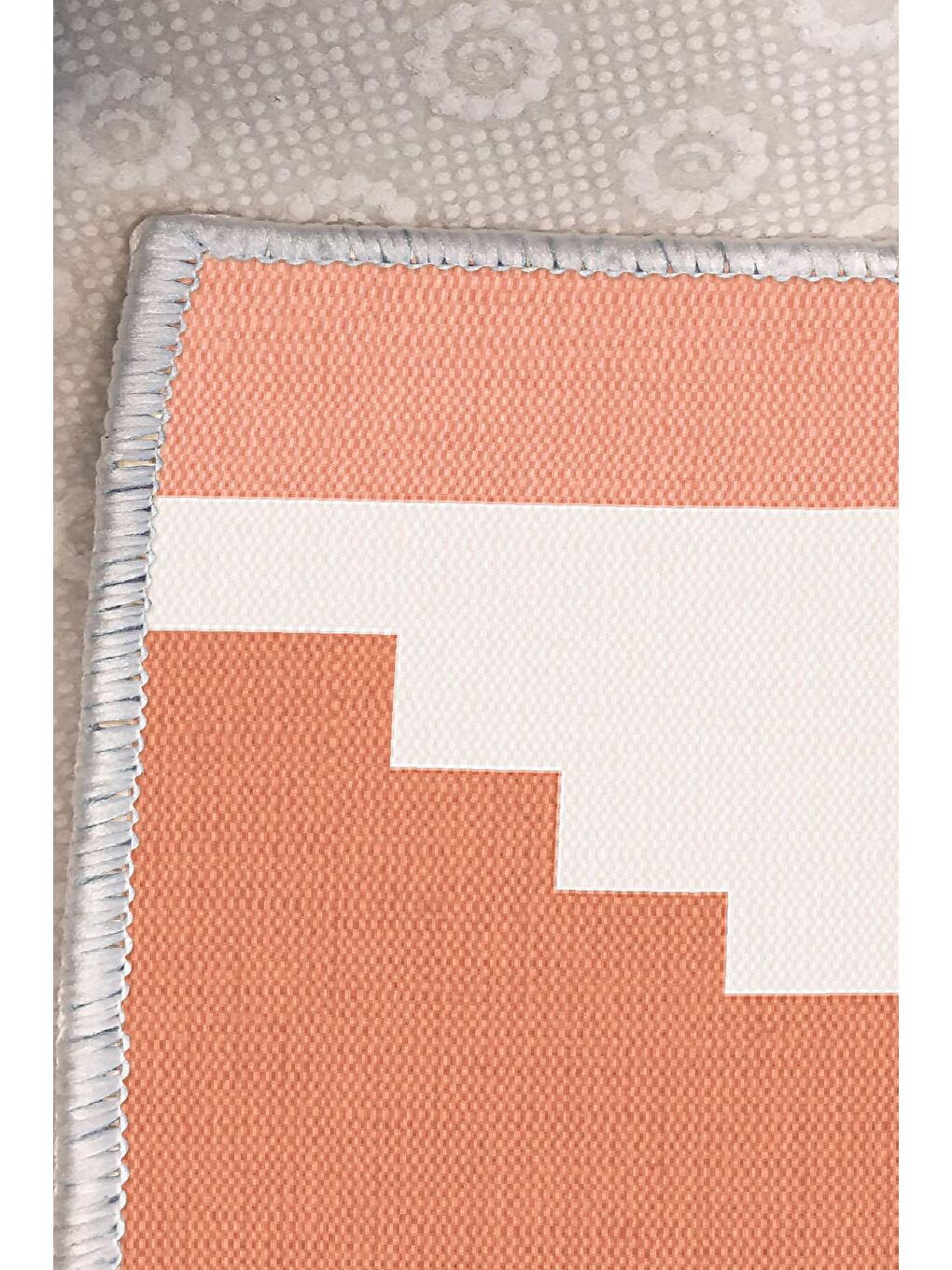 Turuncu Dekoratif Özel Tasarım Modern Halısı 120x180 cm-2