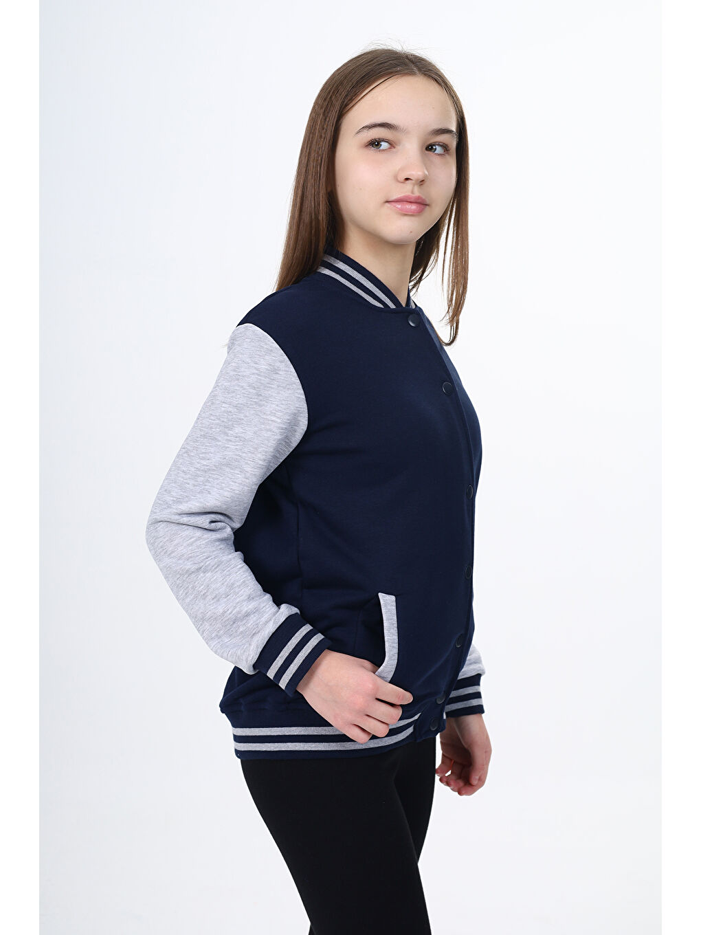 Toontoykids Lacivert Unisex Çocuk Kolej Hırka - 2