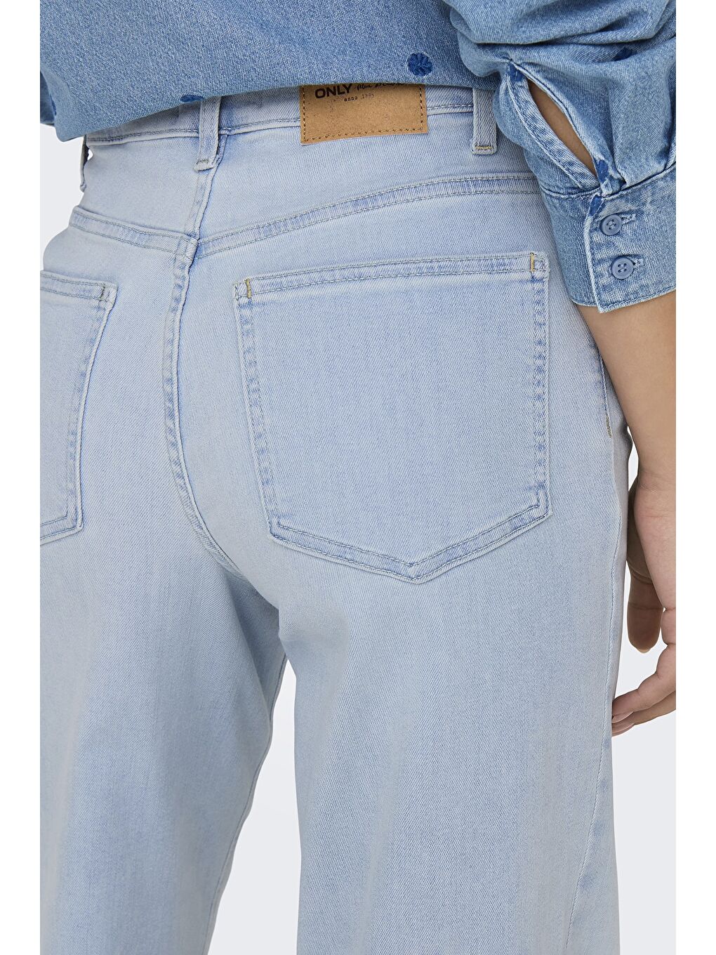 Mavi Onlmadison Pamuklu Wide Leg Yüksek Bel Bol Paça Kadın Jeans 15338289-3