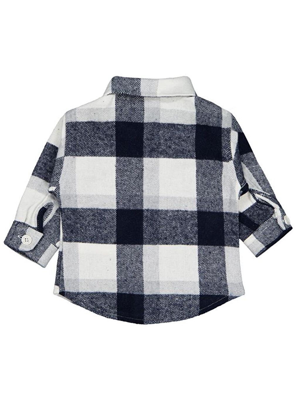 Lacivert Baby Oduncu 6-18 Ay Gömlek-1