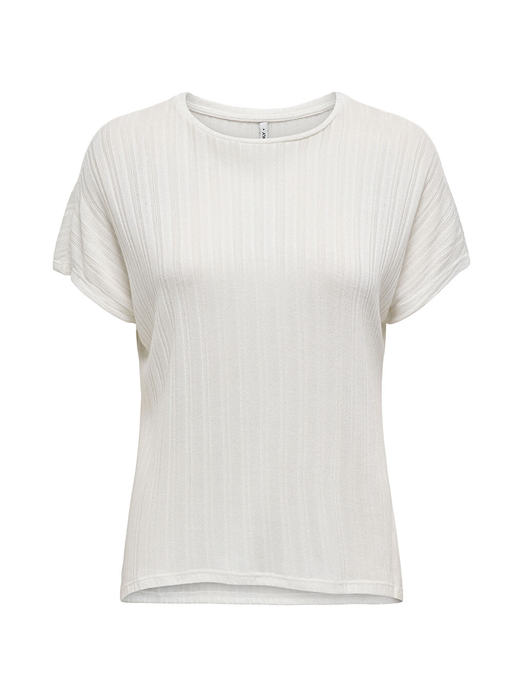 Ekru Onlirina Relaxed Fit Bisiklet Yaka Kadın T Shirt 15349079-5