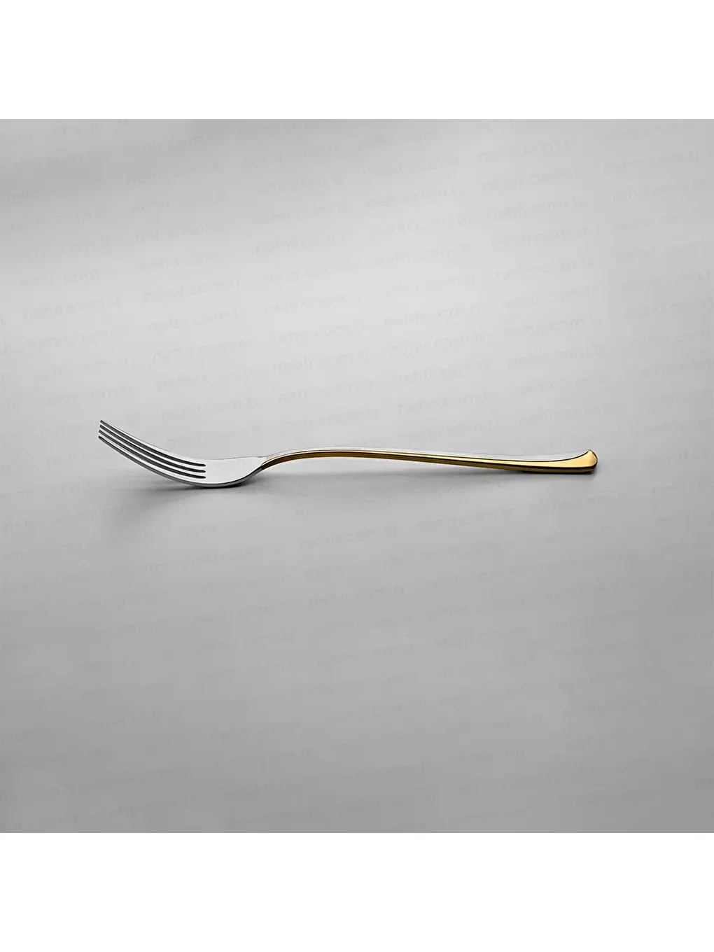 Sarı Maksi Altın Saten 12 Kişilik 84 Parça Deri Kutulu Çatal Kaşık Bıçak Takımı-9