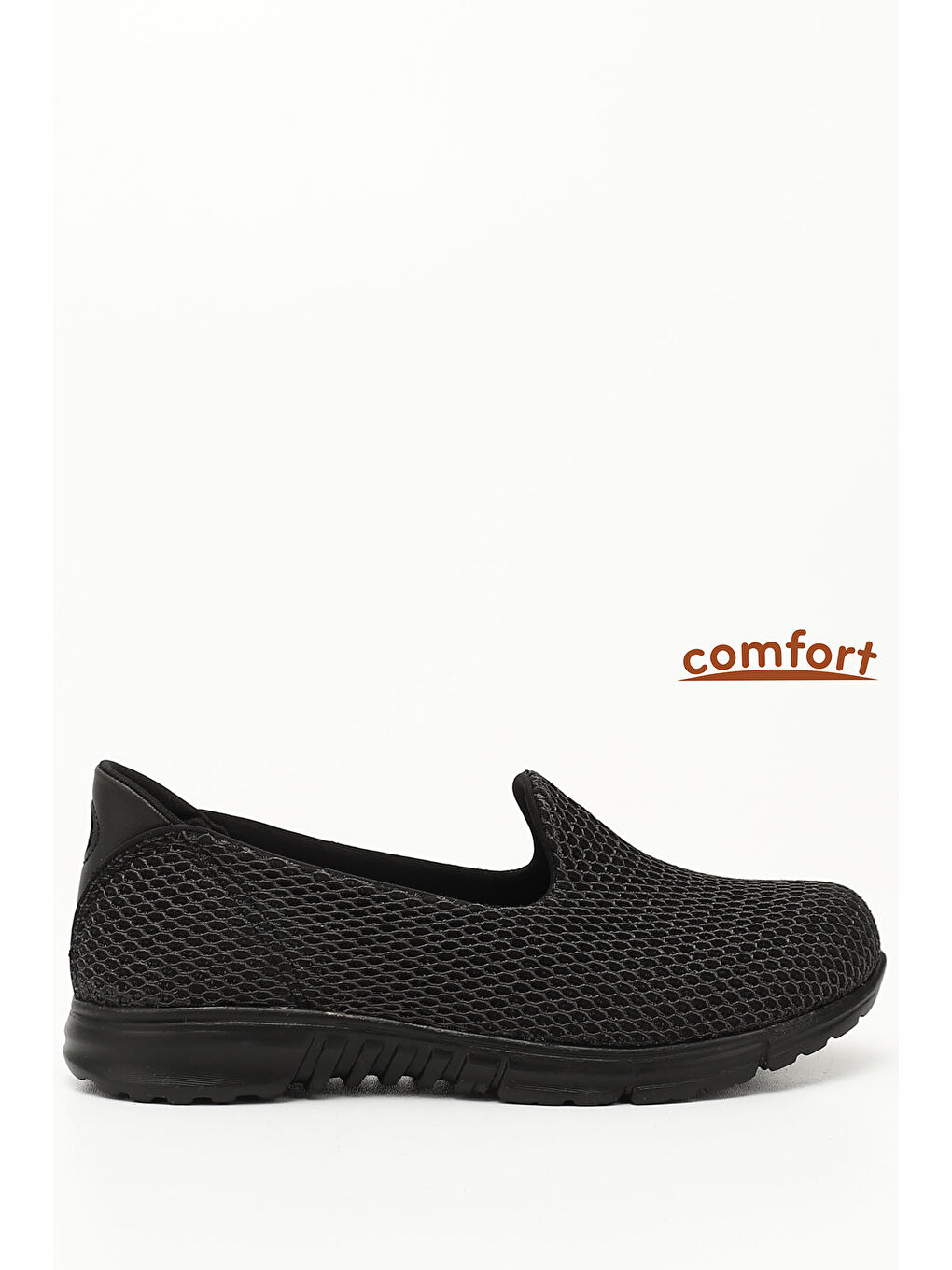 Gri Kadın GRİ Triko Memory Foam Tabanlıklı Comfort Sneaker
