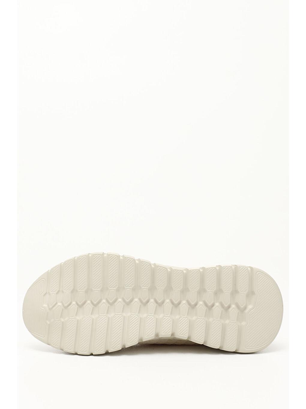 Bej Kadın AÇIK NUDE Triko Bağcıklı Memory Foam Tabanlıklı Comfort Sneaker-3