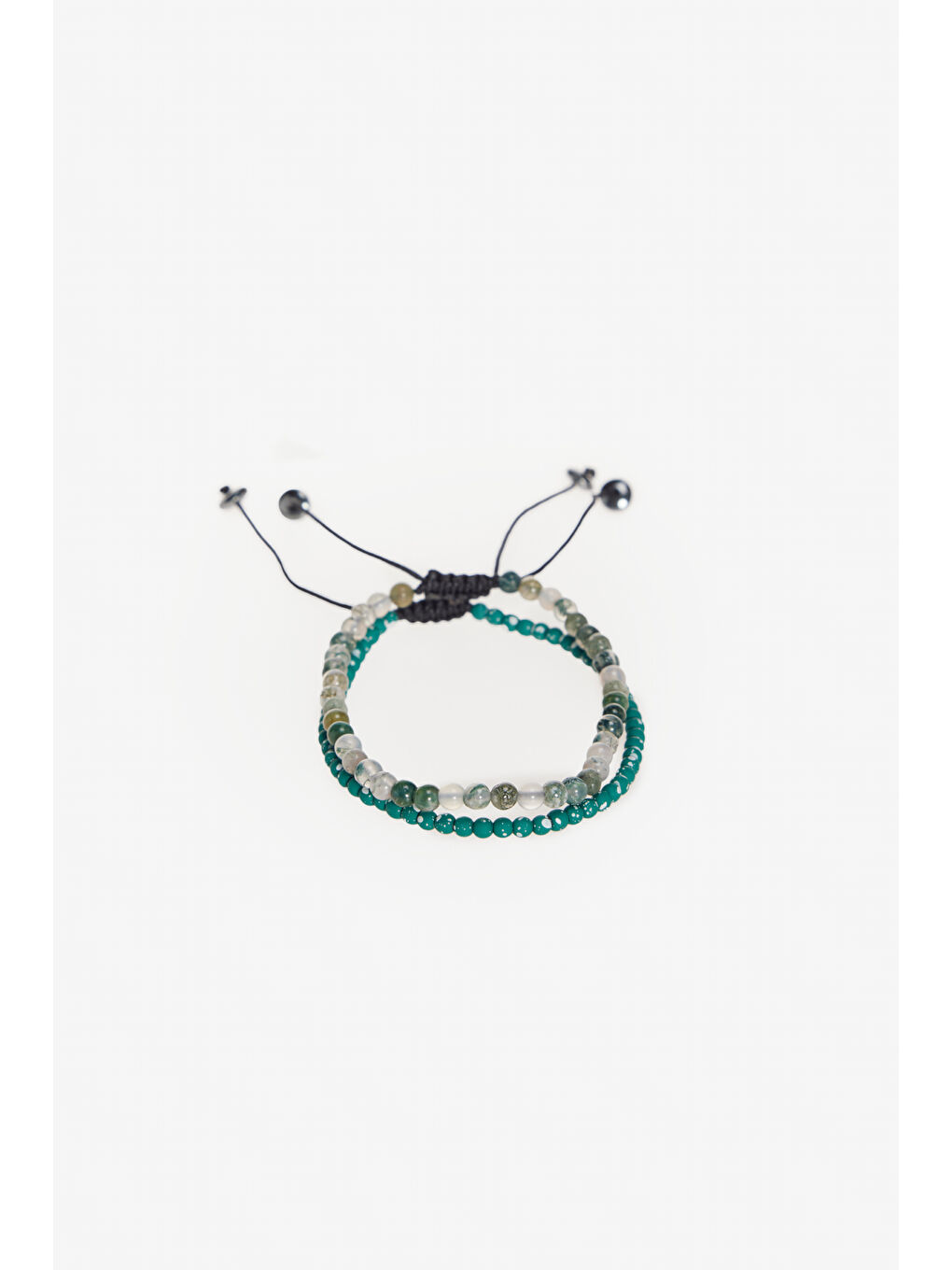 Erkek Yeşil Doğal Taş Bileklik