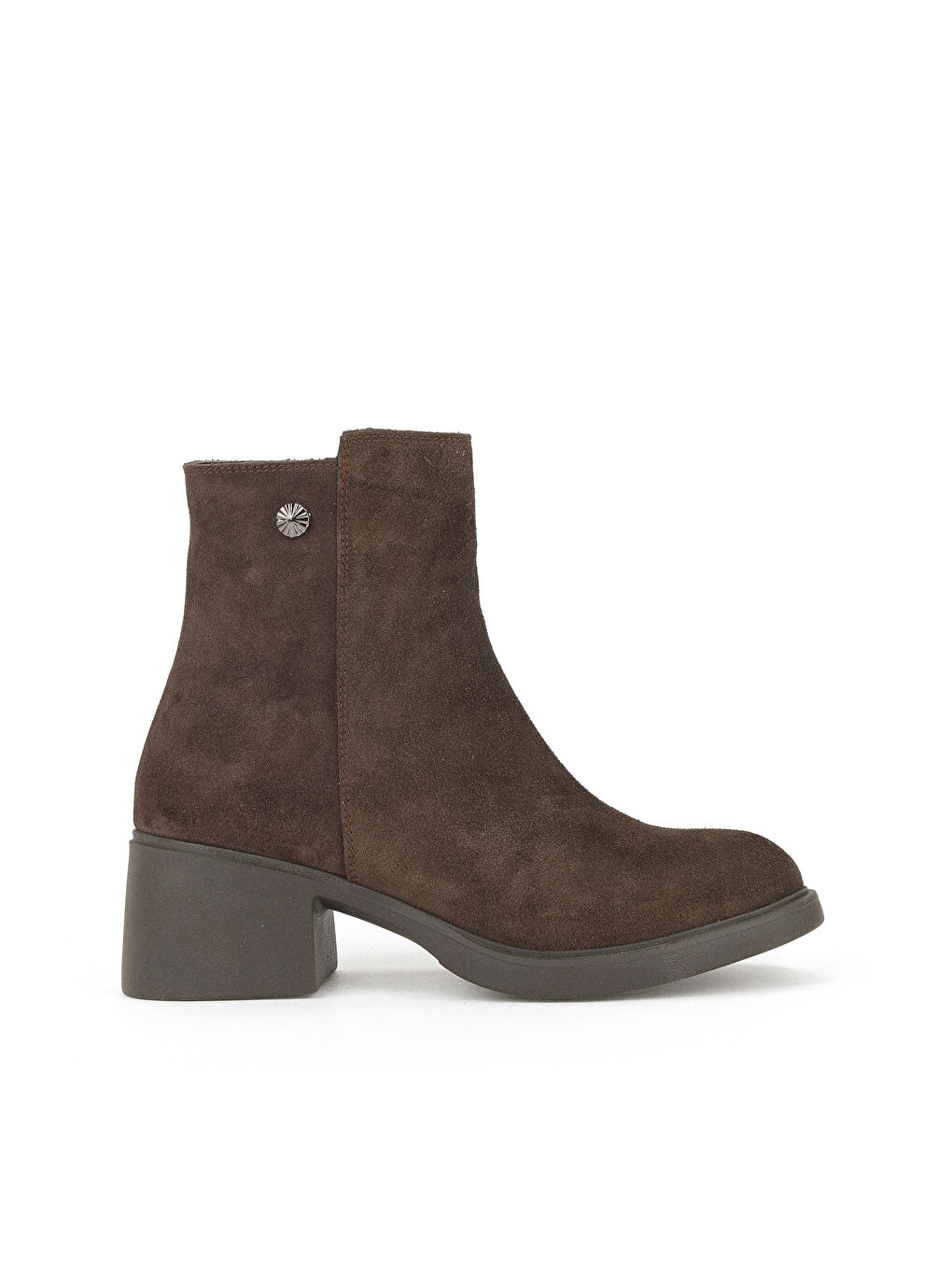 Kahverengi Kadın Hakiki Deri Bot 153359Z6212 Kahve