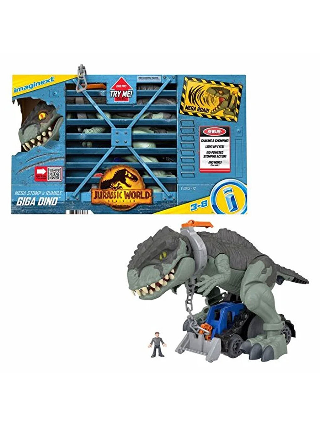 Imaginext Jurassic World Gürleyen Dev Dinozor GWT22