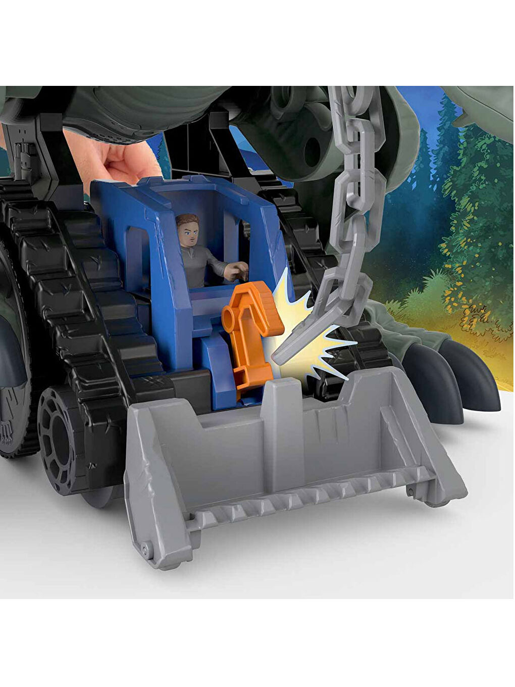 Imaginext Jurassic World Gürleyen Dev Dinozor GWT22 - 3