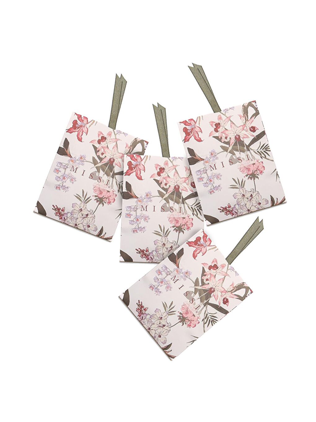 Ekru 4 Adet White Jasmine Koku Zarf Seti