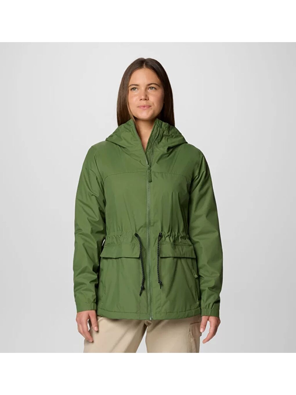 Columbia Yeşil Sweet Creek™ II Lined Rain Jacket Kadın  Outdoor Mont