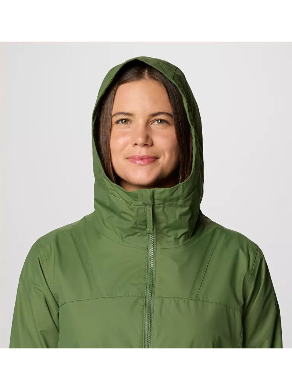 Columbia Yeşil Sweet Creek™ II Lined Rain Jacket Kadın  Outdoor Mont - 4