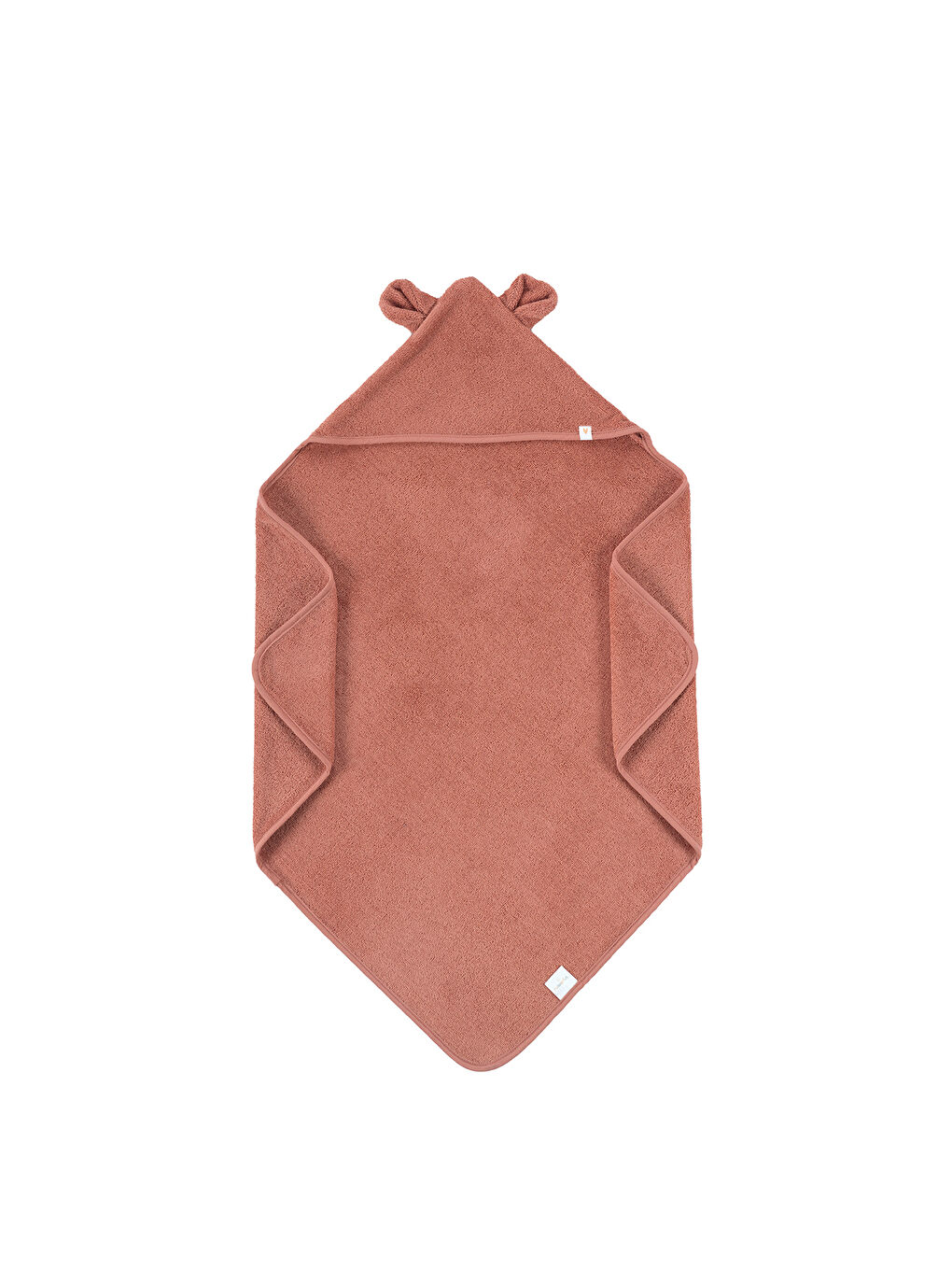 Kahverengi Tiny Bear Organik Pamuk Bebek Kundak Kiremit 75x75-2