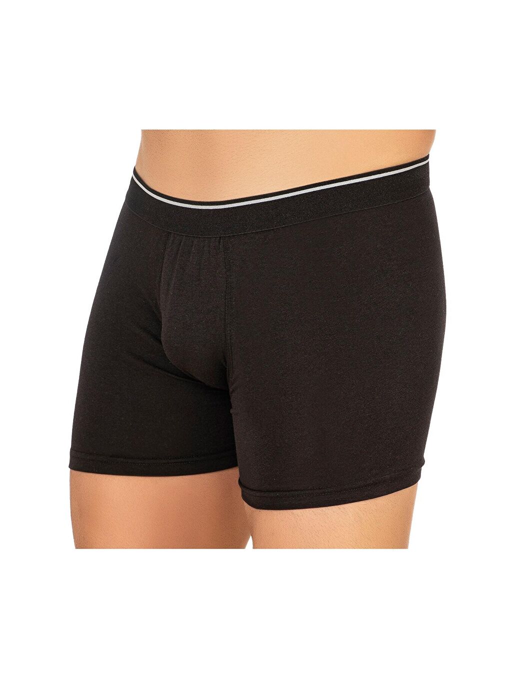 Erkek Modal Pamuklu Boxer | Siyah K11256