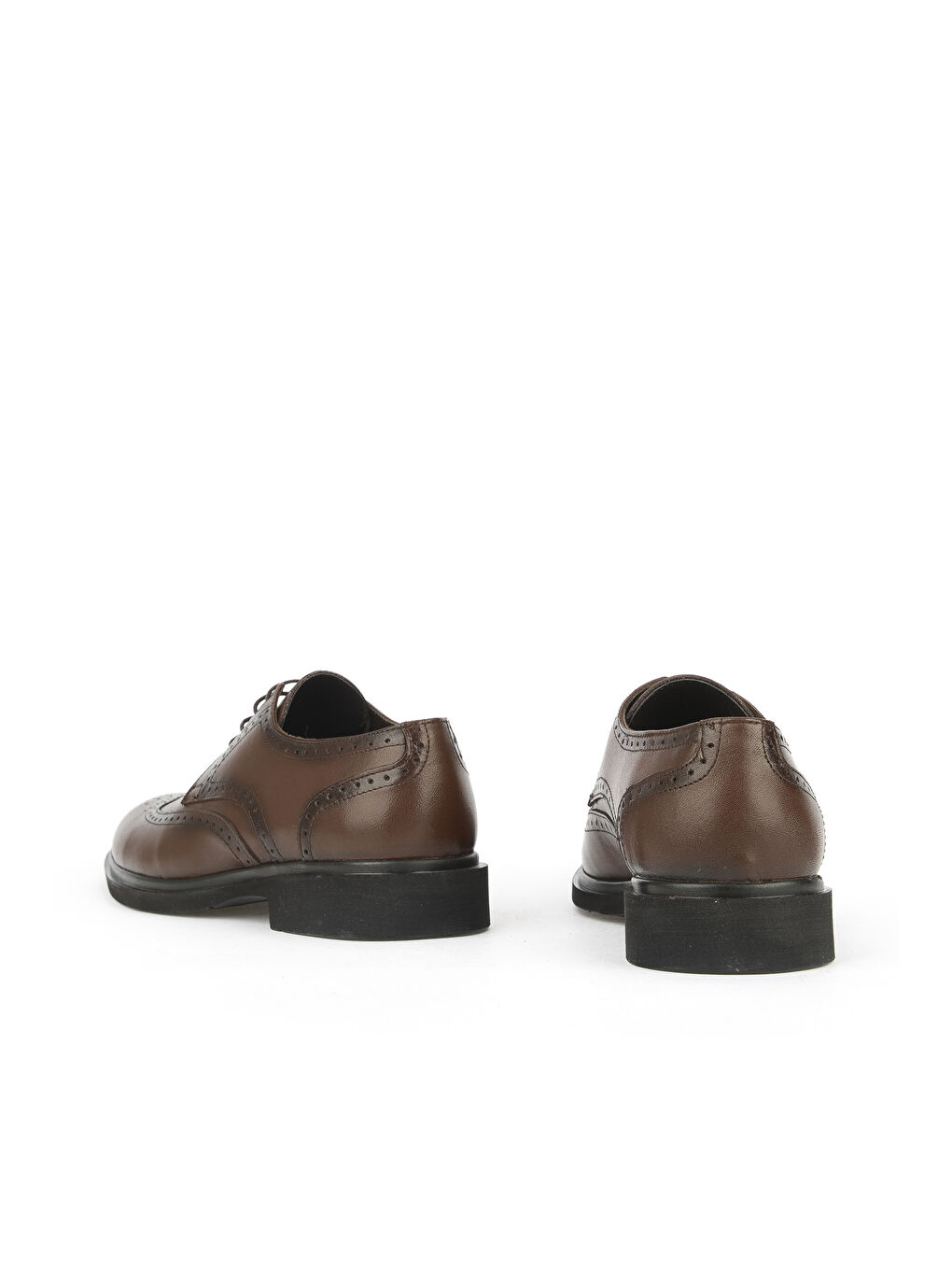 Kahverengi Erkek Hakiki Deri Klasik Ayakkabı 1531056Z4613 Kahve-2