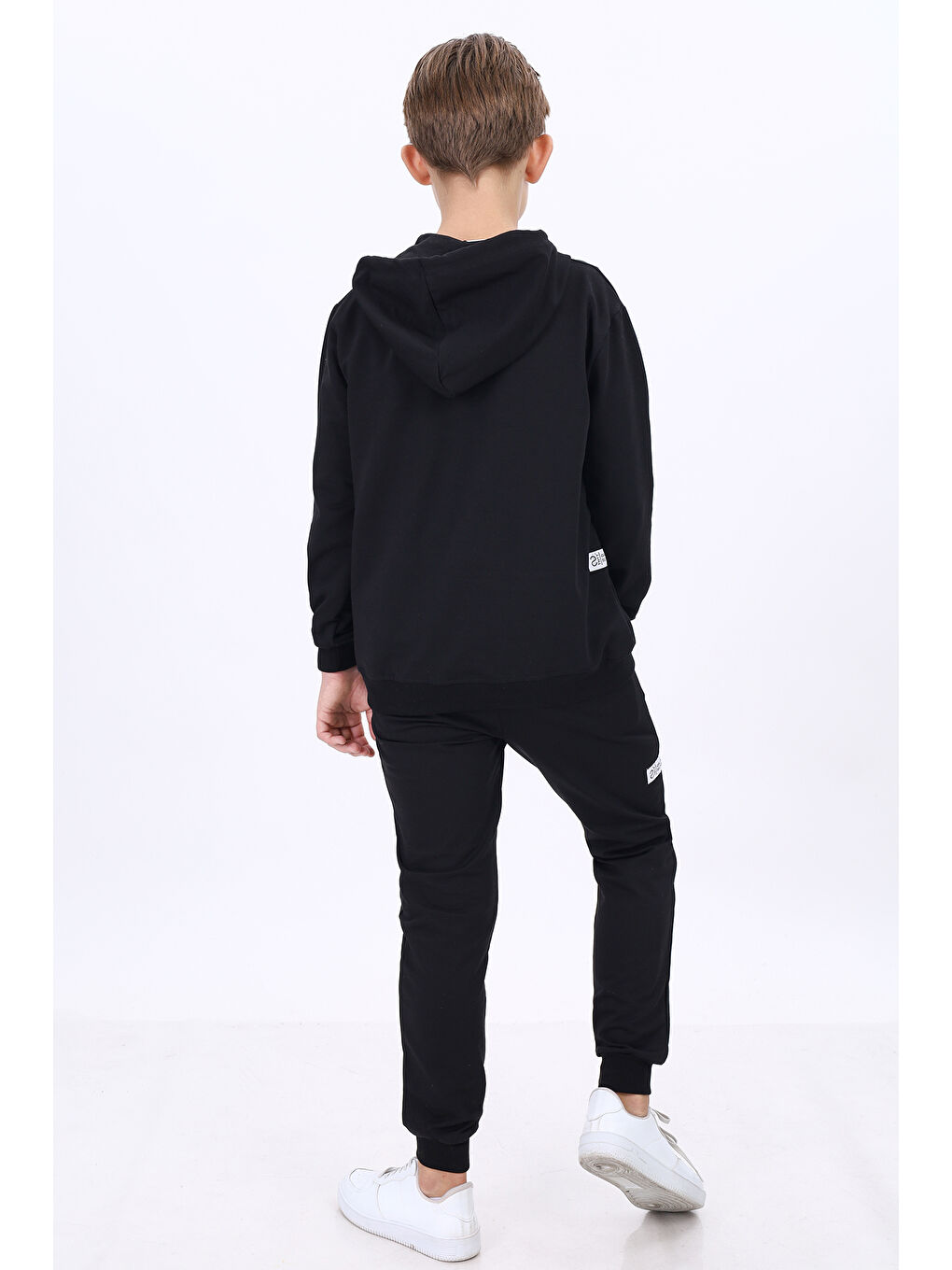 Siyah Erkek Çocuk Eşofman Takım-2