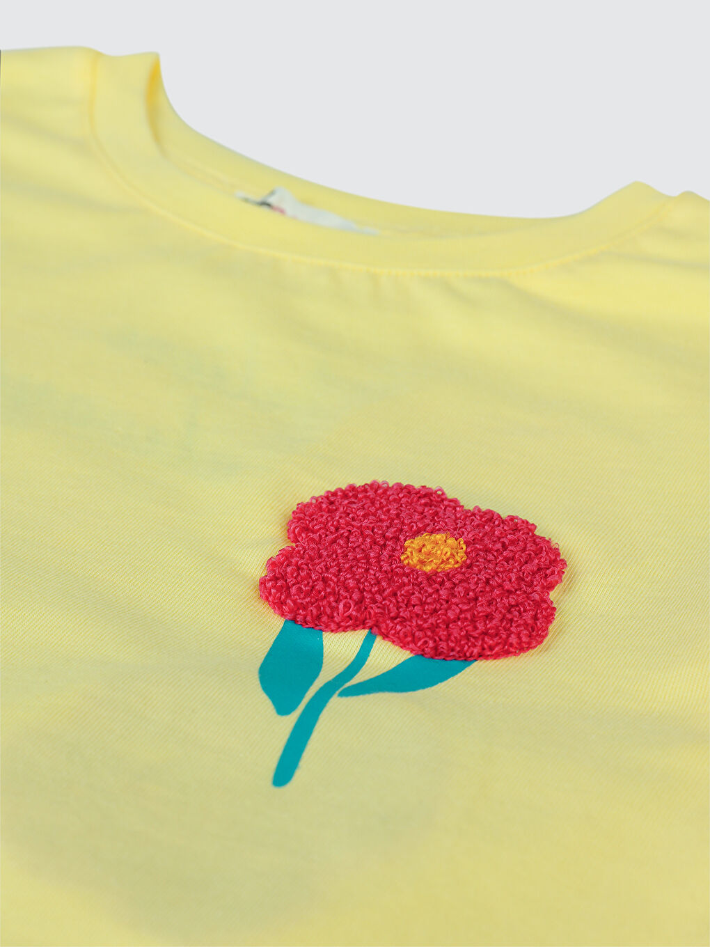 Girls Kız Çocuk Tişört 6-9 Yaş Açık Sarı-6