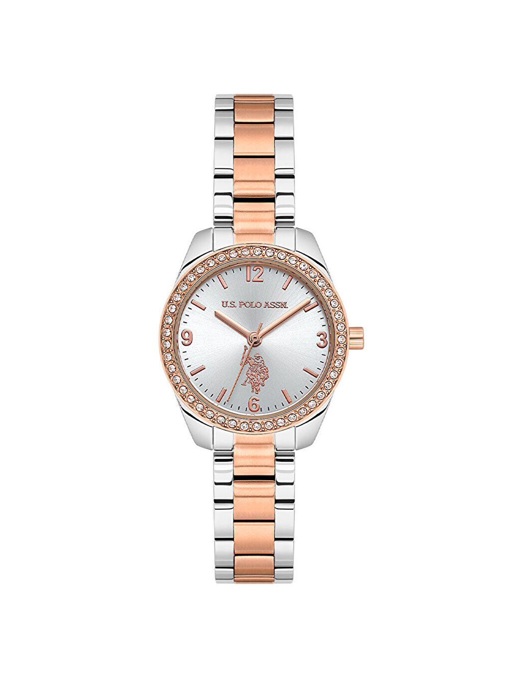 Gri USPA2064B-05 Kadın Kol Saati